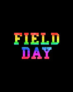 School Field Day Rainbow Jersey Digital Art by Flippin Sweet Gear