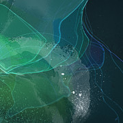 Sea Glass Digital Art by Gina Harrison