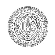 Seal of Jesuits Society of Jesus Painting by William Hart McNichols