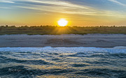 Sebastian Inlet Sunset #1 Photograph by Veterans Aerial Media LLC