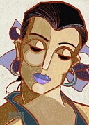 Senora Painting by Oscar Ortiz