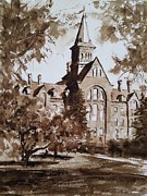 Sepia Shades Painting by Amanda Amend