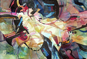 Shattered Reality #2 Painting by Sheila Parsons