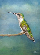 Shining Through The Murk Painting by Angeles M Pomata