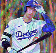 Shohei Ohtani MVP Winner アート作品 Shohei Ohtani Mvp World Series 2025 Art Print by David Lloyd