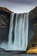 Skogafoss Mood, Iceland Photograph by Adrian Hendroff