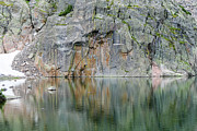 Sky Pond Mirror Photograph by Sunniye Buesing