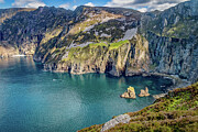 Slieve League's Cliffs and Calm Waters Photograph by Steven Dos Remedios