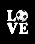 Soccer Love Digital Art by Flippin Sweet Gear