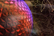 Spaceship Earth Abstract Photograph by Jeff Sinon