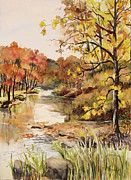 Spider Creek #2 Painting by Sheila Parsons