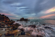 Splashing Waves on Marginal Way Photograph by Penny Polakoff