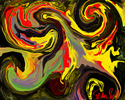 Sporadic Excitement Digital Art by Susan Fielder