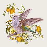 Spring Dance I Painting by Angeles M Pomata