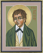 St Dominic Savio  Patron of Juvenile Delinquents 130 Painting by William Hart McNichols