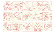 Stations of the Cross Drawing by William Hart McNichols