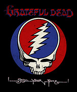 Steal Your Face Vintage Digital Art by Kirania Finest
