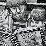 Story Time Drawing by Rod Whyte