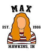 Stranger Things 1986 Max Digital Art by Kirania Finest