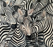 Stripes Painting by Barbara Landry