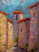 Morning Stroll Painting by Radha Rao