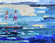 Summer Leaps Mixed Media by Mary Conner