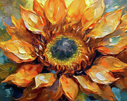 Sun Bliss Ai Art by Macro Abundance