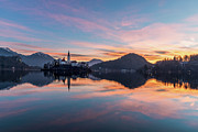 Sunrise Panorama Like Bled Photograph by Charnwood Photography Fine Art