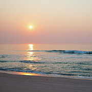 Sunrise Reflections over the Ocean Photograph by Matthew DeGrushe