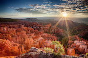 Sunrise Over Bryce Canyon National Park, Utah Photograph by FeelingVegas Wall Art and Prints