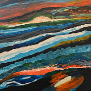 Sunset Painting by Jmh