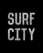 Surf City Digital Art by Flippin Sweet Gear