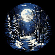 Surreal Forest Digital Art by Annalisa Rivera-Franz