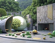 Surrealism Therapy Center Digital Art by Eris And AI