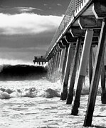 Swells in Hermosa Beach Photograph by Joe Schofield