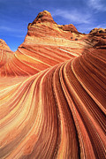 Swirls of sandstone on the Wave, Coyote Butte, Arizona Photograph by Neale And Judith Clark