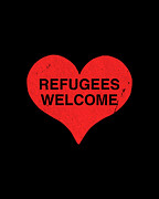 Syrian Refugees Welcome In The Us Digital Art by Flippin Sweet Gear
