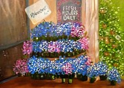 T J's Florist Painting by Juliette Becker