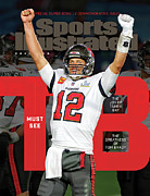 Tampa Bay Bucs Tom Brady Super Bowl LV Commemorative Issue Cover Photograph by Sports Illustrated