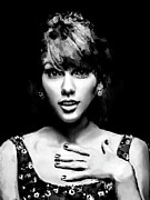 Taylor swift, American singer Digital Art by Gradify Creations