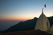 Temple At Dusk, Mussoorie Photograph by Sanjay Marathe