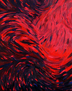 Tension No.1 Painting by Michel Cruz-Garcia