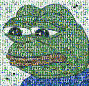 The 1000 Faces Of Pepe The Frog Digital Art by Antonios Valamontes