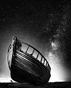 Boat and bird Photograph by Sofie Conte