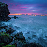 The Cove Pyrography by Louis Raphael