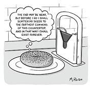 The End May be Near Drawing by Matthew Reuter