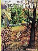 New Yorker October 3rd, 1994 Painting by Edward Sorel