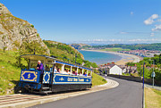 The Great Orme tramway, Llandudno, Wales Photograph by Neale And Judith Clark