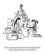 The Great Target Christmas Sale of 2012 Drawing by Brooke Bourgeois