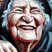 The Happy Crone Digital Art by Annalisa Rivera-Franz